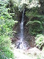 Kujira Waterfall, about 10–15 minutes walk west from Tozanguchi Station at the base