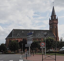 De Sint-Petrus-en-Pauluskerk in Meteren