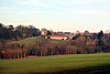 Navenby village from the Viking Way