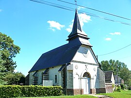 The church in Sainte-Segrée