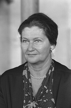 Simone Veil, by Rob Croes for Anefo, restored by Adam Cuerden