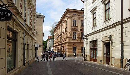 Widok na zachód, w kierunku Plant