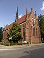 Kirche St. Johannis mit Pistorius-Grabplatte