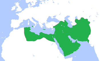 Das Abbasidenreich um 850