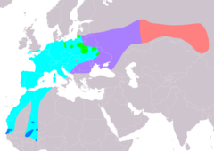 Mapa występowania