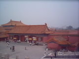 The ancient Beijing skyline.