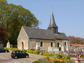 The church of Bonningues-lès-Calais