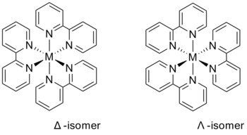 Enantiomere der Bipyridinkomplexe