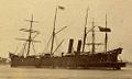 Kabelverlegungsschiff Faraday der Siemens Brothers & Co. Ltd, 1874