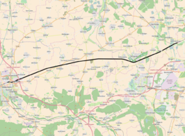 Spoorlijn Hildesheim - Groß Gleidingen op de kaart