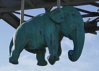 Elevated Levitated Elephant