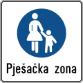 C26 Pedestrian zone