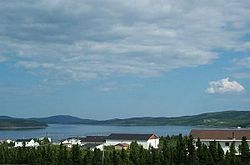 View over Alexis Bay