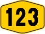 Federal Route 123 shield}}