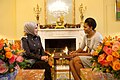Emine Erdoğan ve First lady Michelle Obama, Beyaz Saray, Washington, DC