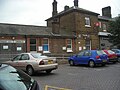 The building from the outside, including the now disused toilets