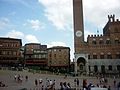 Italien, Siena, Piazza del Campo