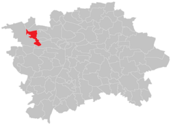 Location of Liboc in Prague