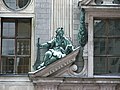 Bronzestatue von Prudentia in der Residenzstrasse, Eingang zum Kaiserhof