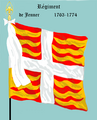 Régiment de Jenner 1763 bis 1774 → Régiment d’Aulbonne 1774 bis 1783 → Régiment de Châteauvieux 1783 bis 1792