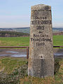 Sachgesamtheit Königlich-Sächsische Triangulierung (»Europäische Gradmessung im Königreich Sachsen«); Station 91 Dittersdorfer Höhe: Triangulationssäule