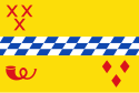 Flagge der Gemeinde Woerden