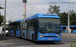 Van Hool AG300 a Határ útnál