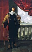 Daniel Mytens: Robert Rich, 2nd Earl of Warwick (1587–1658), um 1630–1635