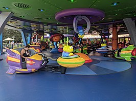 Alien Swirling Saucers