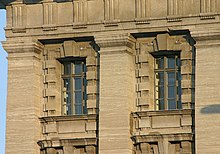 Window framing detail