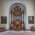 Eule-Orgel im Altarraum der Kirche