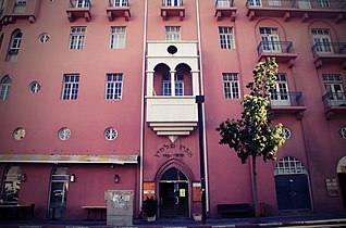 Former Palatin Hotel, Tel Aviv (opened 1926; restored and expanded as office building, 1990s)