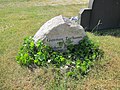 Memorial stone for Gunnar Torhamn and Urban Torhamn placed in Torhamn's church cemetery.