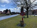 Dorfplatz mit Auszeichnung Schönes Dorf 1969 (2021)