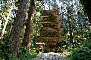 Pagoda na górze Haguro