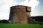 The Martello tower at Howth, Ireland