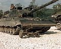 Een Deense Leopard 1-tank bij IFOR in Bosnië-Herzegovina.