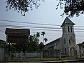 Kirche „Sacré-Cœur“ (1928) in Vientiane.