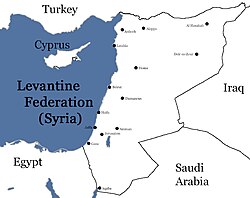 Map of Syria