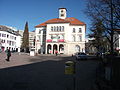 Mittleres Rathaus Sindelfingen, Westansicht