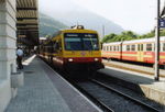 Triebwagen der Montafonerbahn