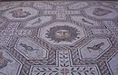 Römisches Fußboden-Mosaik in Palencia.