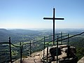 Blick vom Paličník nach Bílý Potok (Weissbach)