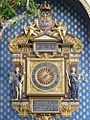 Vytis auf der Uhr Tour de l'Horloge im Palais de la Cité in Paris, seit 1585