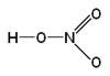 Strukturformel der Salpetersäure