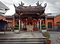 The temple exterior.