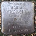 Stolperstein für Paula Rubinstein (Steinkopfstraße 62)