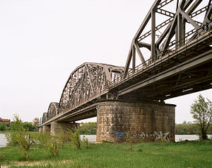 Eisenbahnbrücke Toruń