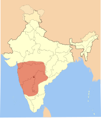 Extent of Western Chalukya Empire
