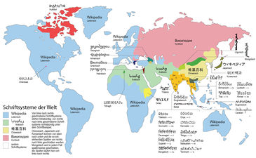 125: Schriftsysteme der Welt